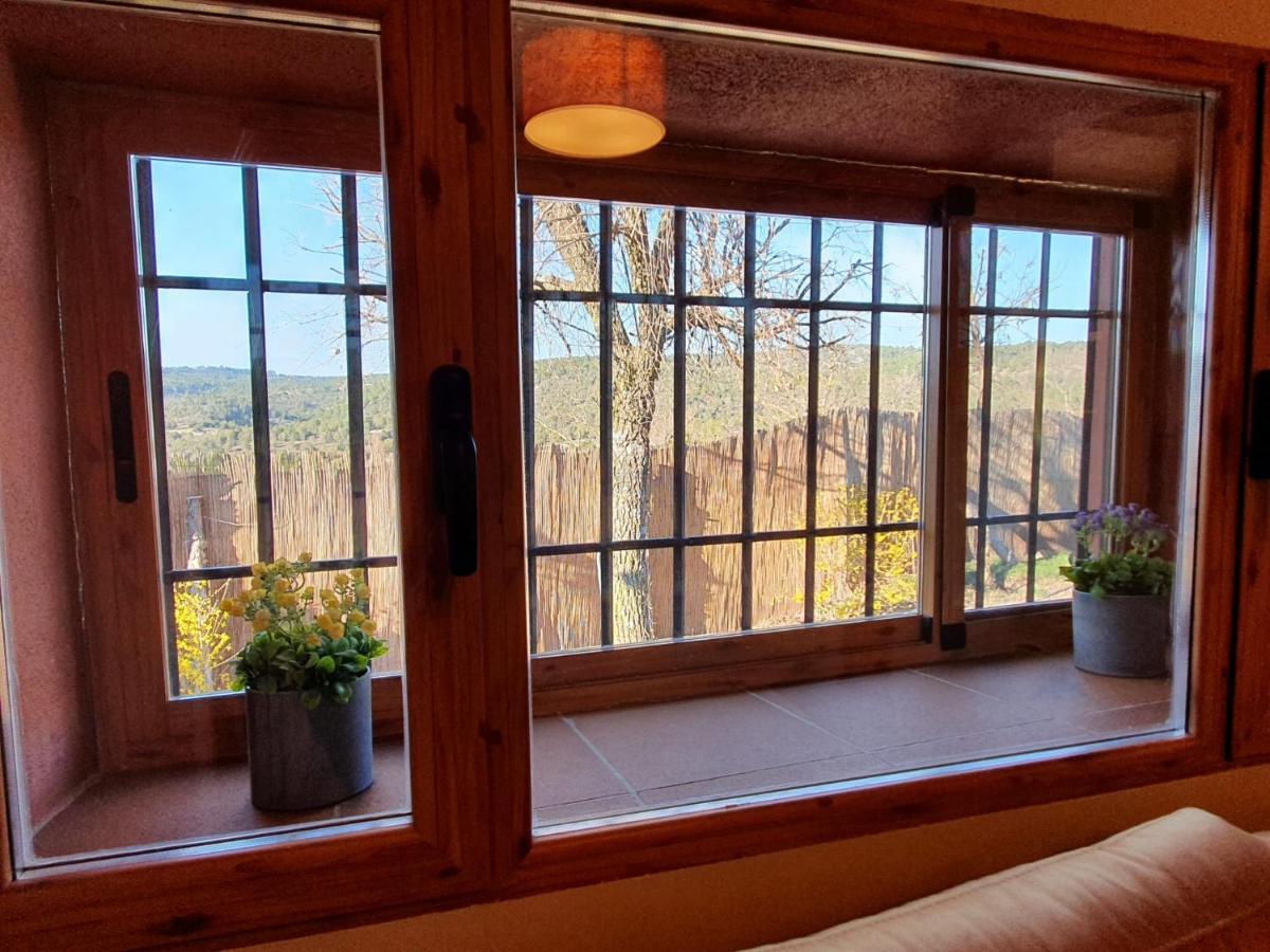 Casa Rural Manitoba Luxe Buenache de la Sierra Exteriör bild
