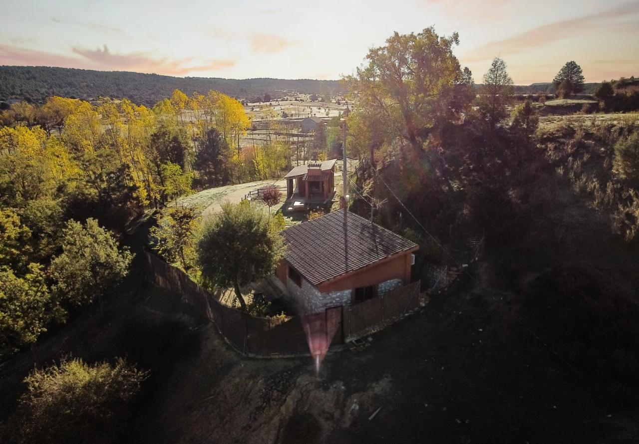 Casa Rural Manitoba Luxe Buenache de la Sierra Exteriör bild