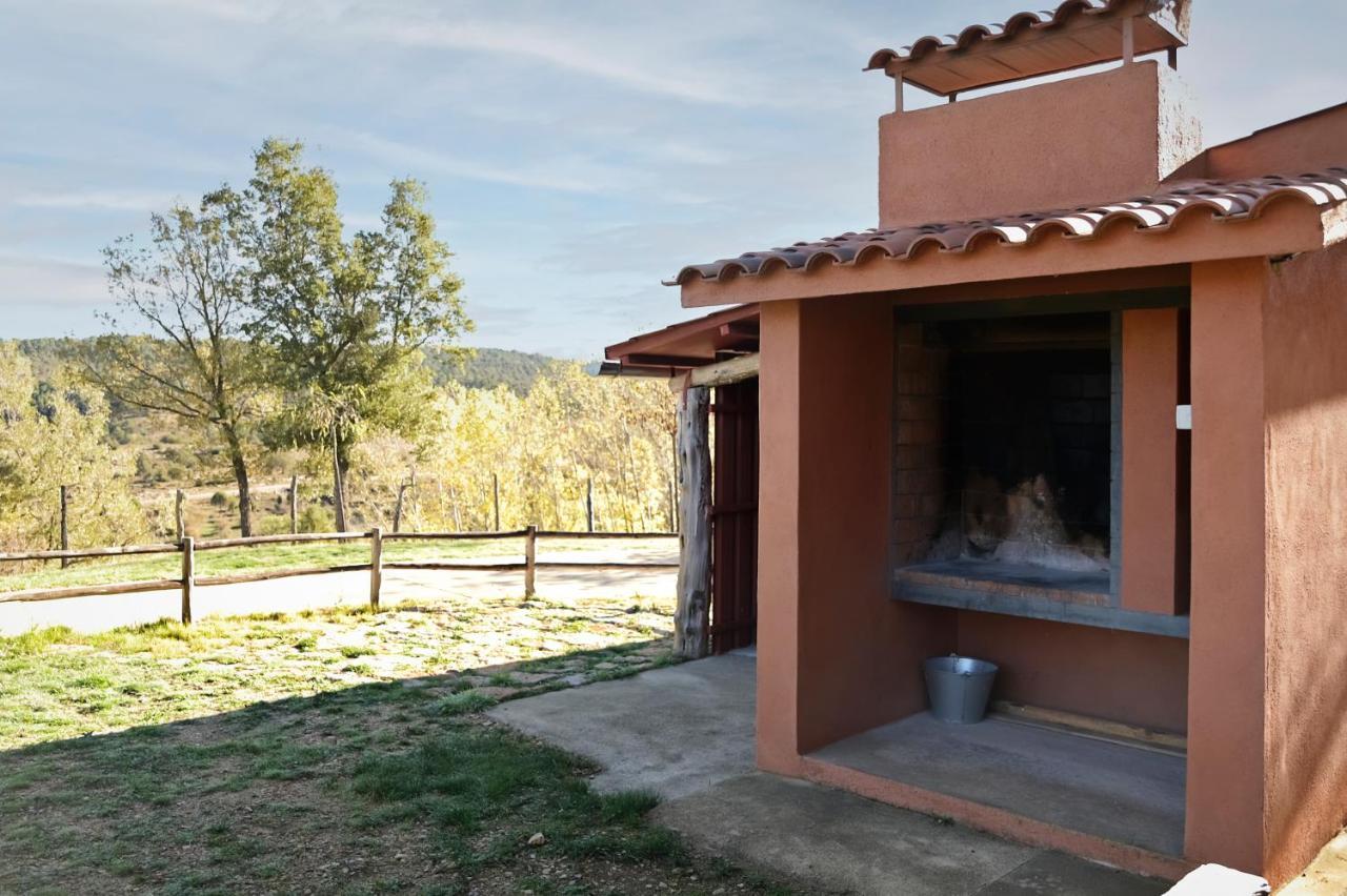 Casa Rural Manitoba Luxe Buenache de la Sierra Exteriör bild