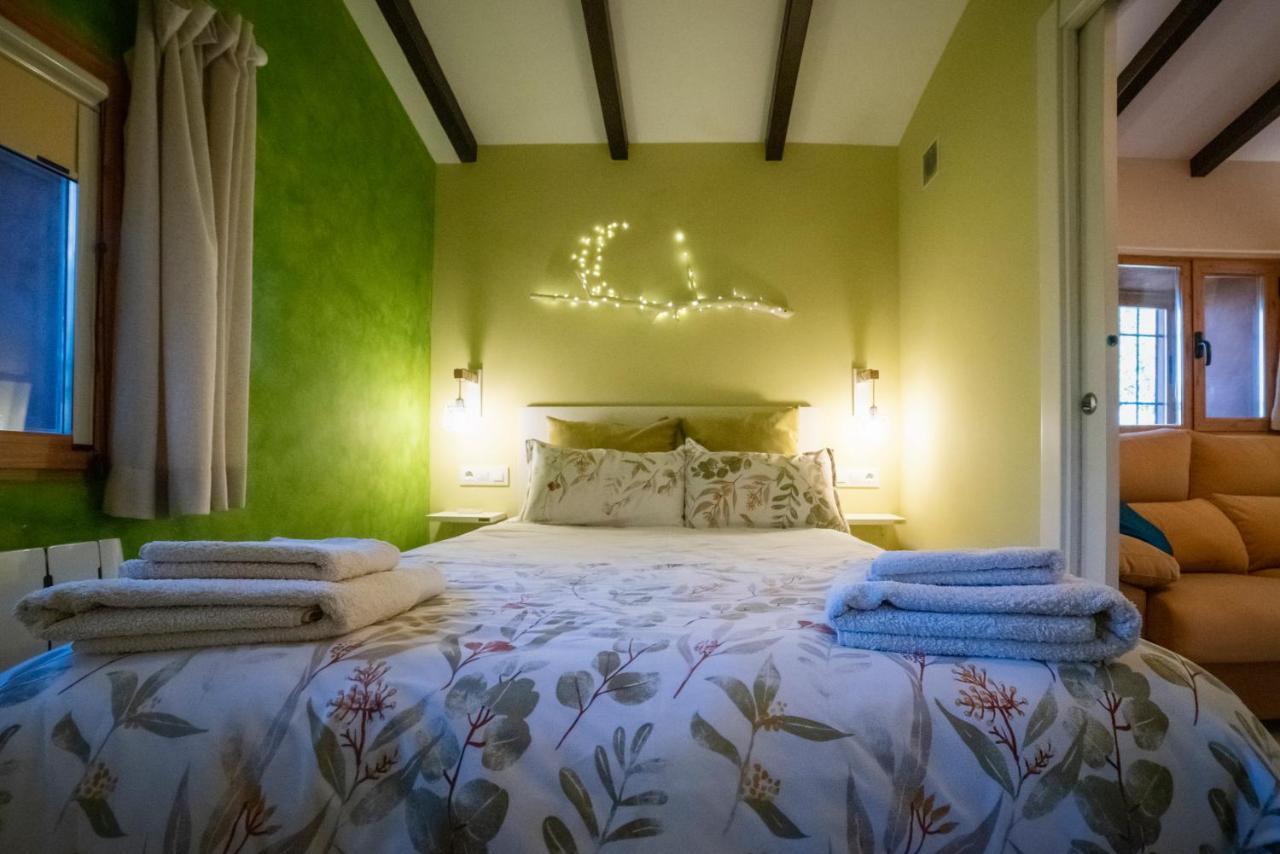 Casa Rural Manitoba Luxe Buenache de la Sierra Exteriör bild