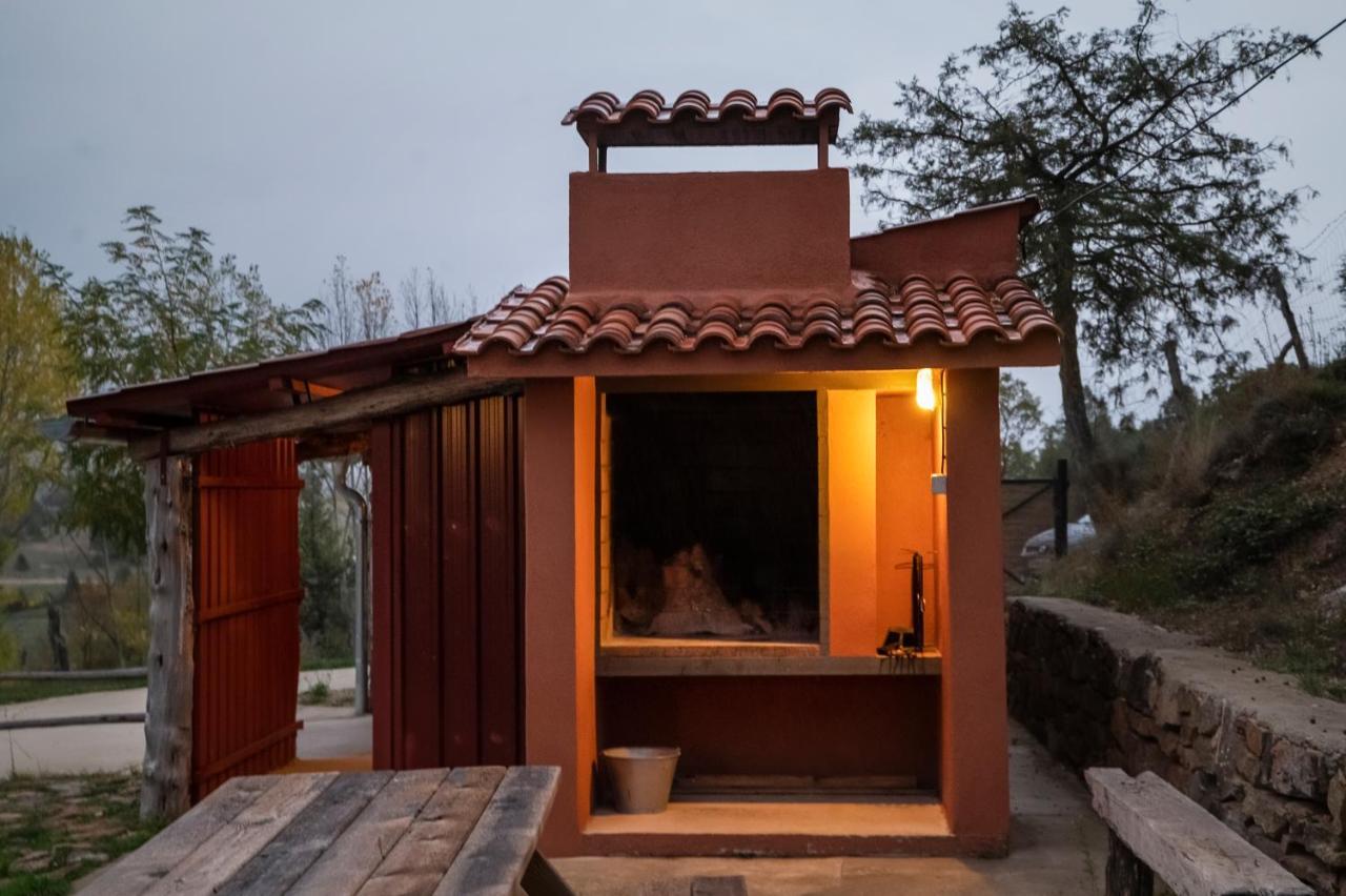 Casa Rural Manitoba Luxe Buenache de la Sierra Exteriör bild